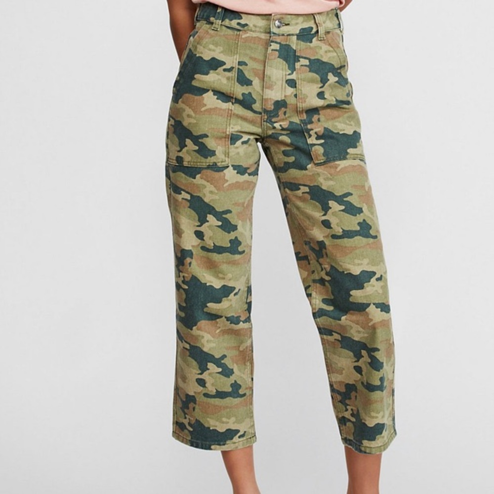 Free People We the Free Remy Pant Cargo Print Size 29 NWT $98.